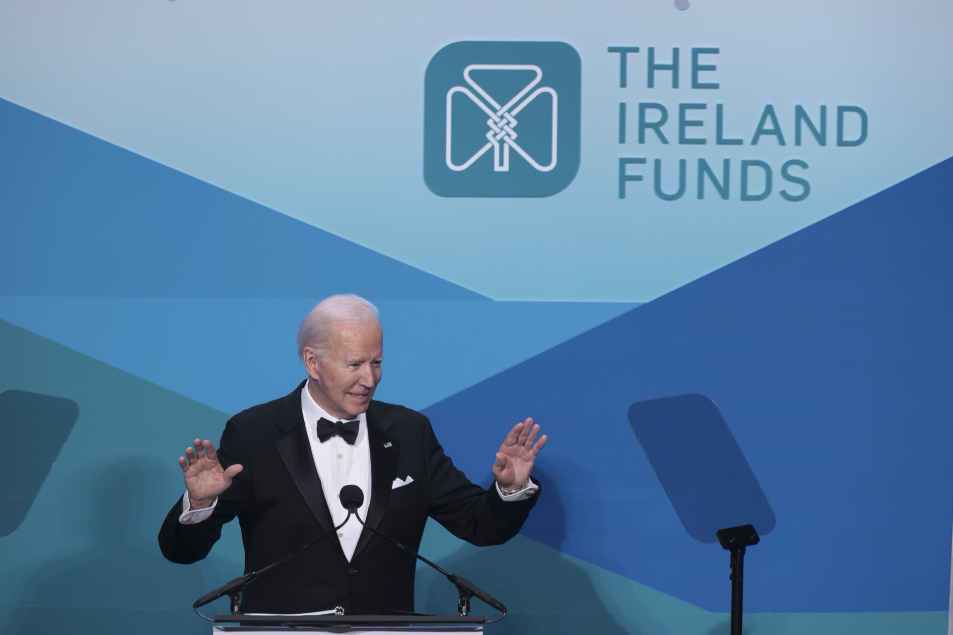 President Biden speaking at The Ireland Funds National Gala
